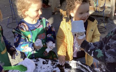 St Werburgh’s Yellow Room Explores Dear Zoo and Pinecones