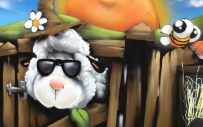 Rosemary Nursery School Gets Vibrant New Mural