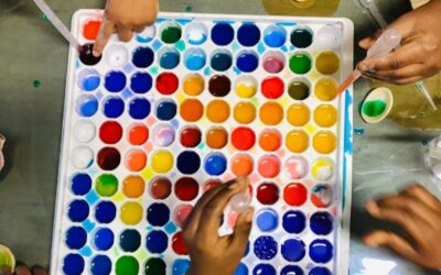 Rosemary Class 2 Explores Colour Mixing and Baby Care