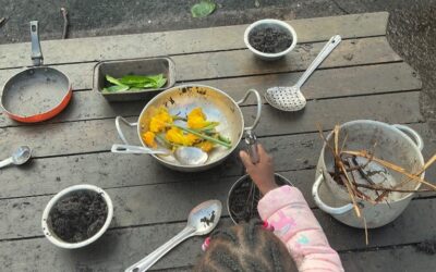 The Limes Willow Room Develops Cutting Skills and Explores Spring