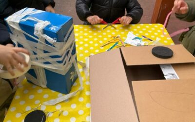 Rosemary Class 1 Explores Junk Modelling, Goldilocks and Wind Power
