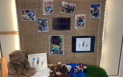 Rosemary Class 1 Explores Bear Hunt and Natural Materials