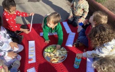 Bedtime Routines, Rainbow Colours and the First Picnic of Spring in Yellow Room