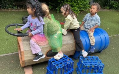 Big Adventures in the Willow Room Vehicle Play