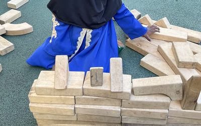 Stretching, Creating and Exploring in Rosemary Class One