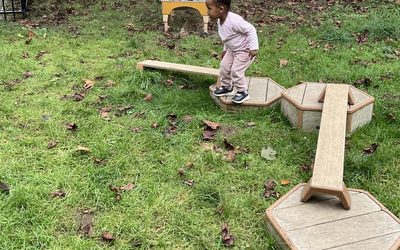 Exploring, Moving and Taking Turns in Rainbow Room